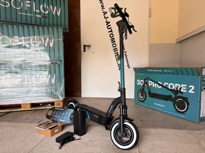 SoFlow SO4 Pro Core 2 – E-Scooter mit Wechselakku