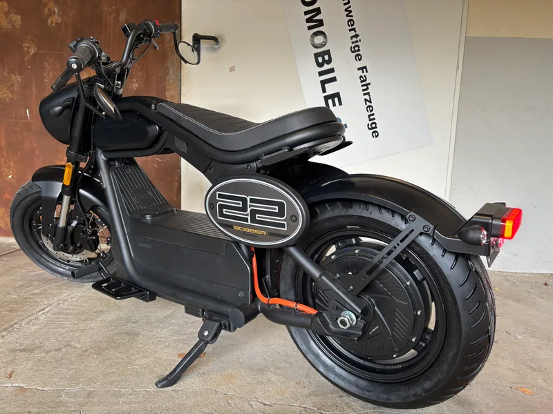 Coopop Bobber E-Moped Vorderrad Detailansicht
