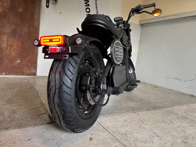 Coopop Bobber E-Moped Rücklicht Detailansicht