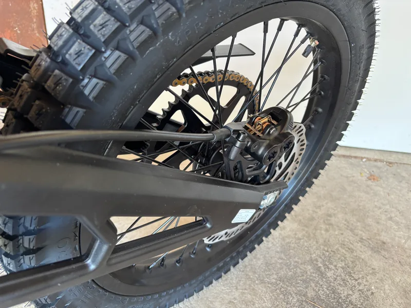 E Ride Pro SR Vorderrad und Gabel