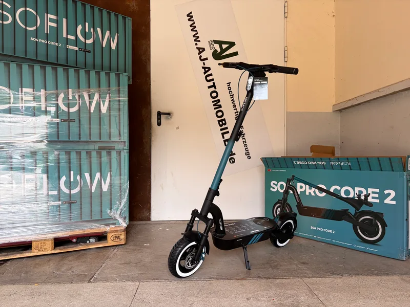 SoFlow SO4 Pro Core 2 – E-Scooter mit Wechselakku