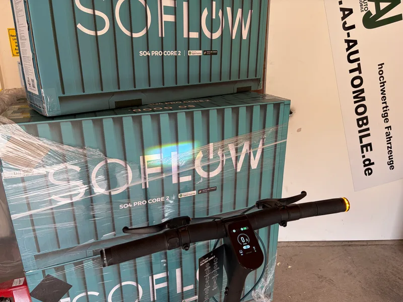 SoFlow SO4 Pro Core 2 – E-Scooter mit Wechselakku