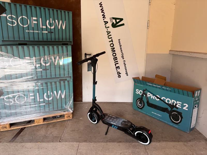 SoFlow SO4 Pro Core 2 – E-Scooter mit Wechselakku