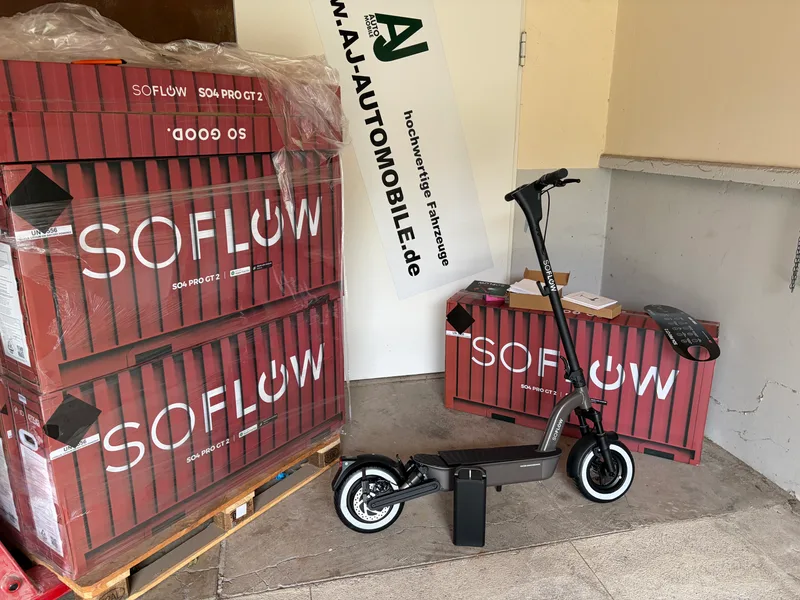 SoFlow SO4 Pro GT 2 seitlich Akku ausgebaut