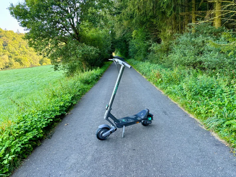 Egret Ey!1 im Grünen unterwegs