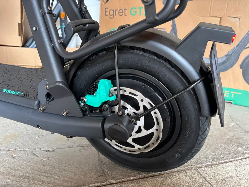 Egret GTs Rücklicht Detailansicht