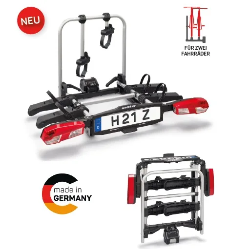 Uebler H21 Z Fahrradträger Ansicht 15