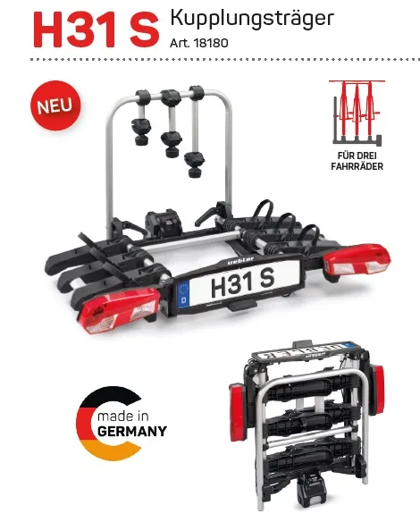 Uebler H31 S Fahrradträger Ansicht 14