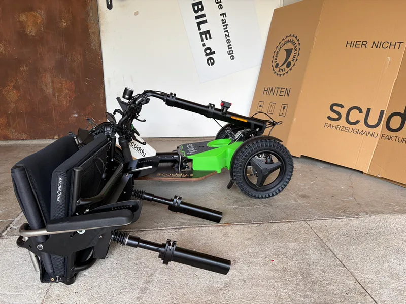 Scuddy Premium Quad mit ProActive Sitz