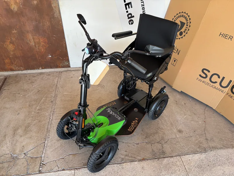 Scuddy Premium Quad mit ProActive Sitz