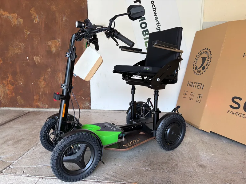 Scuddy Premium Quad mit ProActive Sitz