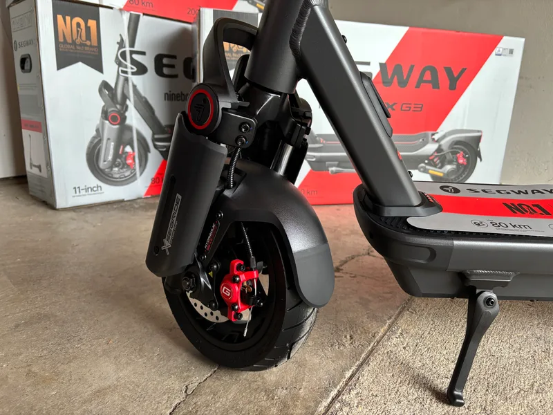 Segway Ninebot MAX G3 D Rad vorne mit Scheibenbremse