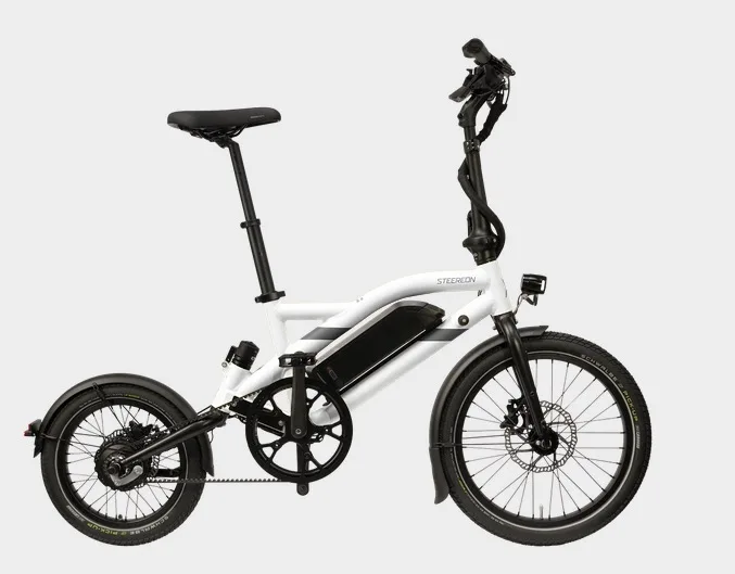 Steereon B25 E-Bike schwarz, Seitenansicht