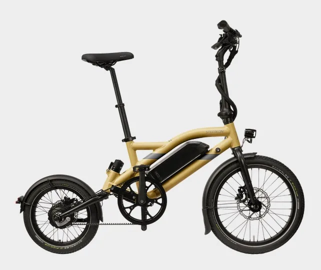 Steereon B25 E-Bike rot, Seitenansicht
