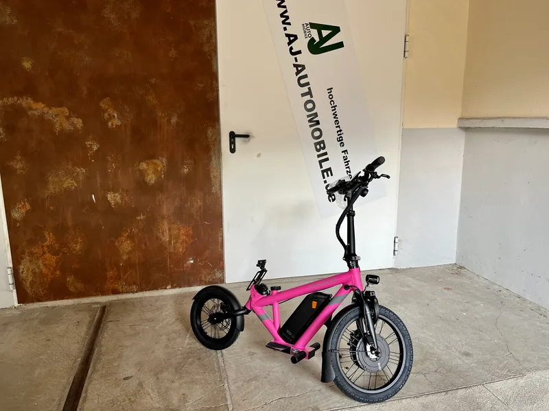 Steereon C30 E-Bike pink, Seitenansicht