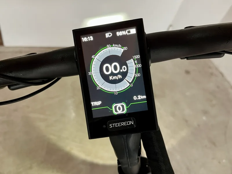 Steereon C30 E-Bike Display Nahaufnahme