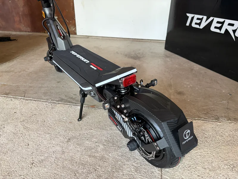 Teverun Fighter Mini Pro eKFV Trittbrett und Rahmen
