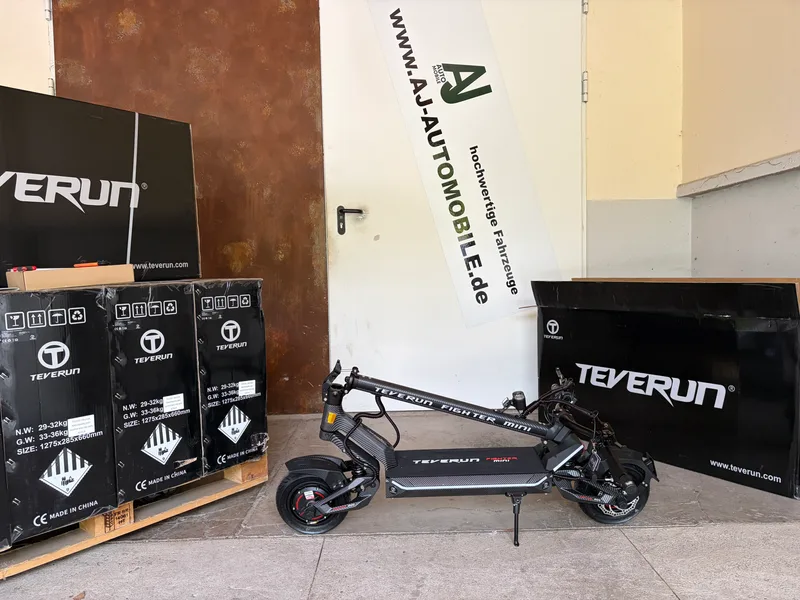Teverun Fighter Mini Pro eKFV Beleuchtung vorne