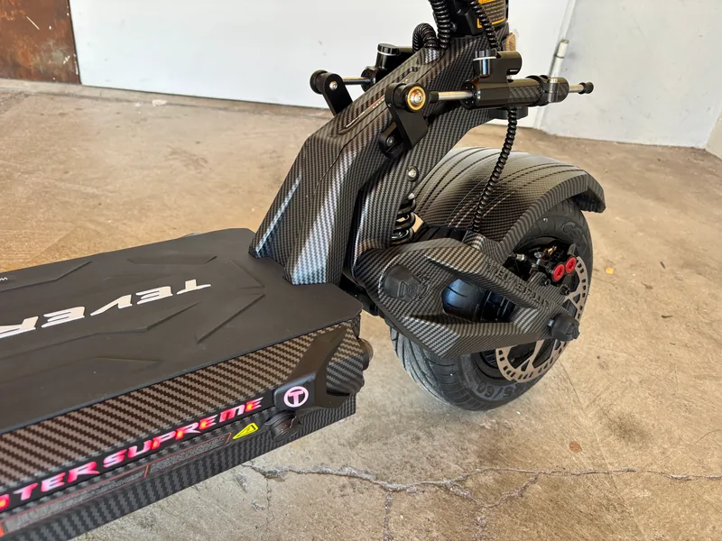 Teverun Fighter Supreme 7260R Detailansicht Rahmen