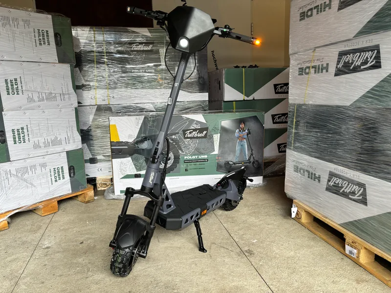 Trittbrett Hilde Offroad E-Scooter Seitenansicht