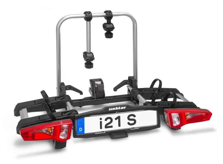 Uebler i21 S Fahrradträger mit Kennzeichenhalterung