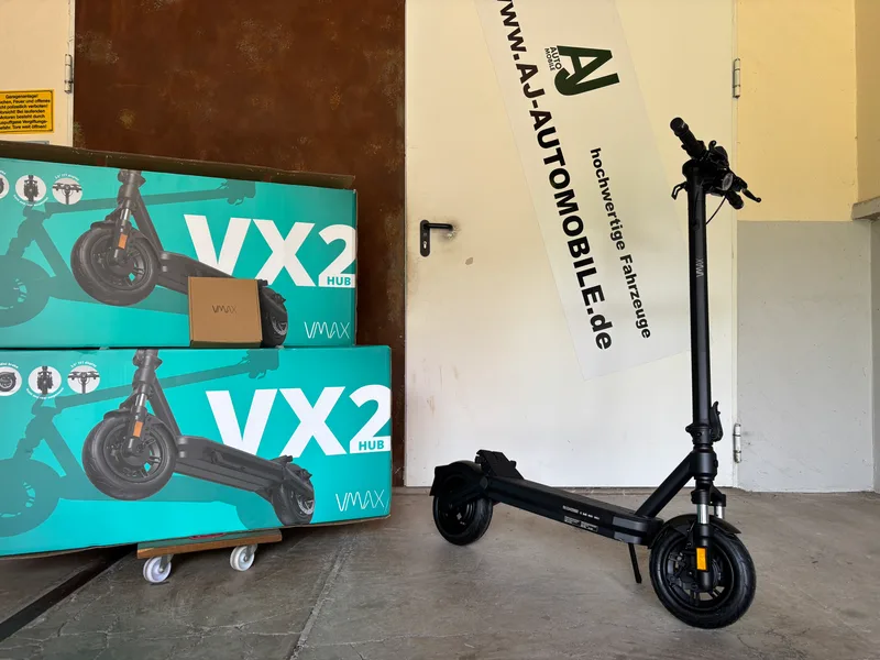 VMAX VX2 HUB E-Scooter Lenker Detailansicht